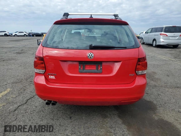 2014 Volkswagen Jetta SportWagen TDI with VIN 3VWML7AJ2EM625395, listed as a Copart auction lot 53243375 with 88,889 mi miles and Salvage Title. Bid and sale history available at carsss.com. Image 6.