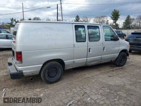 2003 Ford Econoline Cargo with VIN 1FTRE14213HA29118, listed as a Copart auction lot 50931965 with 255,312 mi miles and Salvage Title. Bid and sale history available at carsss.com. Image 3.
