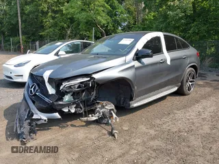 2017 Mercedes-Benz GLE 43 AMG z VIN 4JGED6EB2HA065229, wystawiony jako IAAI lot #42307280 z przebiegiem 68 789 mil mil oraz . Historia ofert i sprzedaży dostępna na DreamBid. Obrazek 2.