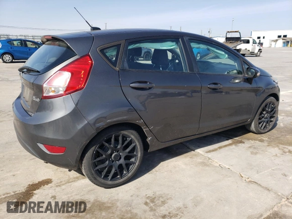 2017 Ford Fiesta SE with VIN 3FADP4EJ0HM168256, listed as a Copart auction lot 45246255 with 97,535 mi miles and Salvage Title. Bid and sale history available at DreamBid. Image 3.