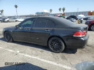 2007 BMW 7 Series 750i с VIN WBAHL83547DT07767, выставлен на аукционе Copart как лот 56233895 с пробегом 141 455 миль миль и Списание • Salvage title. История ставок и продаж доступна на DreamBid. Изображение 2.