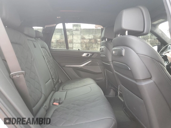 2024 BMW X5 M60i with VIN 5UX33EU02R9T65623, listed as a Copart auction lot 68249373 with 0 mi miles and Salvage Title. Bid and sale history available at carsss.com. Image 10.