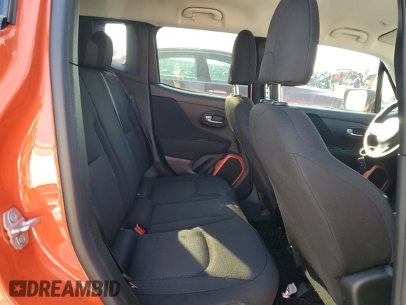 2018 Jeep Renegade Upland z VIN ZACCJBAB2JPH64207, wystawiony jako Copart lot #65781444 z przebiegiem 88 856 mil mil oraz Nie do naprawy • Non repairable. Historia ofert i sprzedaży dostępna na DreamBid. Obrazek 11.
