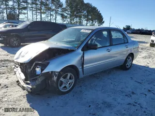 2004 Mitsubishi Lancer ES with VIN JA3AJ26E44U020510, listed as a Copart auction lot 89262595 with 189,497 mi miles and Salvage Title. Bid and sale history available at carsss.com. Image 1.