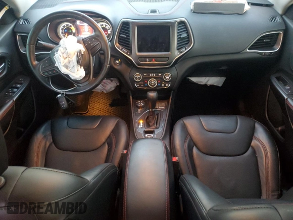2020 Jeep Cherokee Trailhawk Elite с VIN 1C4PJMBX9LD562523, выставлен на аукционе Copart как лот 41488455 с пробегом 79 301 миль миль и Списание • Salvage title. История ставок и продаж доступна на DreamBid. Изображение 8.