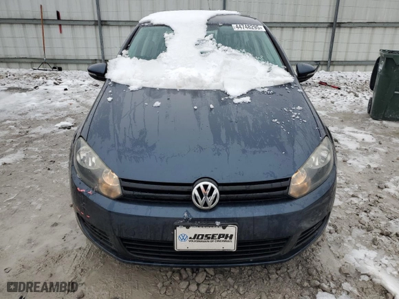 2013 Volkswagen Golf w/Conv & Sunroof with VIN WVWBB7AJ7DW115040, listed as a Copart auction lot 44748295 with 96,756 mi miles and Salvage Title. Bid and sale history available at carsss.com. Image 5.