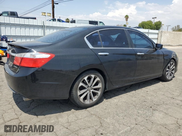 2013 Honda Accord Sport with VIN 1HGCR2F51DA160021, listed as a Copart auction lot 54977675 with 433,336 mi miles and Clean Title. Bid and sale history available at DreamBid. Image 3.