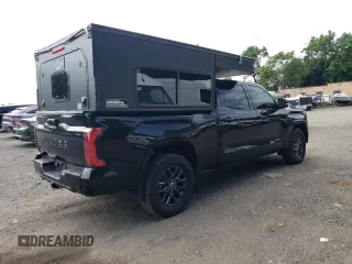 2023 Toyota Tundra Platinum with VIN 5TFNA5EC3PX017198, listed as a Copart auction lot 62857595 with 16,571 mi miles and Salvage title. Bid and sale history available at DreamBid. Image 3.