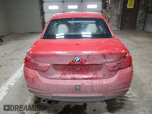 2017 BMW 4 Series 430i z VIN WBA4U7C50H5D43282, wystawiony jako Copart lot #47226685 z przebiegiem 30 973 mil mil oraz Szkoda całkowita • Salvage title. Historia ofert i sprzedaży dostępna na DreamBid. Obrazek 6.