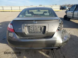 2007 Honda Civic Cpe LX with VIN 2HGFG12657H571830, listed as a Copart auction lot 84762694 with 235,390 mi miles and Salvage Title. Bid and sale history available at carsss.com. Image 6.