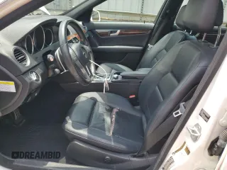 2013 Mercedes-Benz C 300 Sport with VIN WDDGF8AB9DG080980, listed as a Copart auction lot 59307245 with 195,178 mi miles and Salvage title. Bid and sale history available at DreamBid. Image 7.