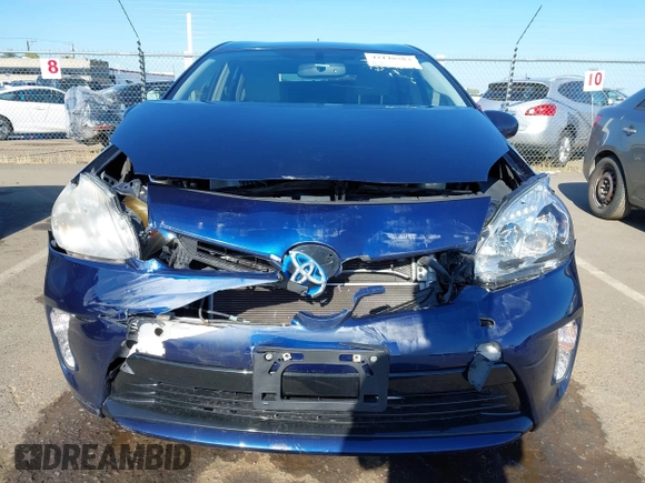 2013 Toyota Prius One with VIN JTDKN3DU9D1626932, listed as a IAAI auction lot 42148583 with 48,444 mi miles and . Bid and sale history available at DreamBid. Image 12.