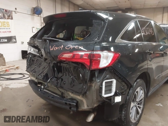2017 Acura RDX Advance with VIN 5J8TB4H7XHL037035, listed as a IAAI auction lot 41317245 with 93,924 mi miles and . Bid and sale history available at DreamBid. Image 18.