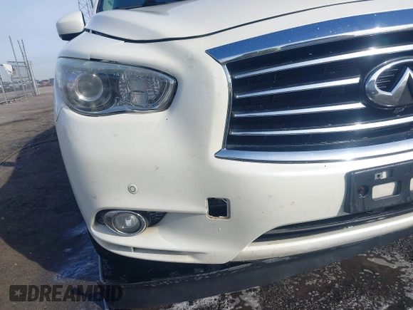 2015 Infiniti QX60 with VIN 5N1AL0MM0FC515589, listed as a IAAI auction lot 41420447 with 172,570 mi miles and . Bid and sale history available at DreamBid. Image 19.