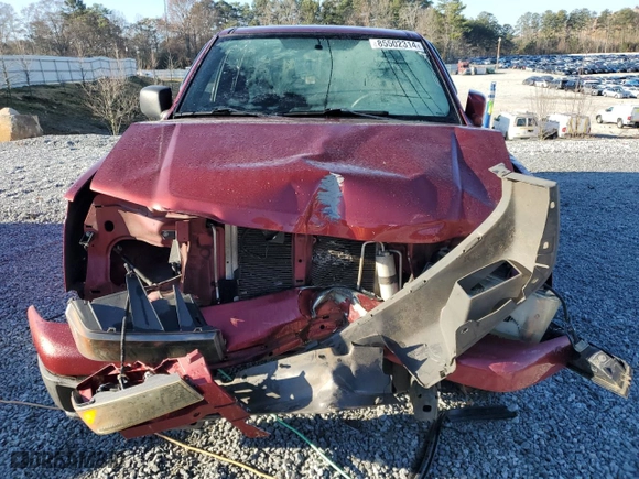 2011 Chevrolet Colorado LT w/1LT with VIN 1GCDSCFE0B8128419, listed as a Copart auction lot 85502314 with 222,587 mi miles and Salvage Title. Bid and sale history available at carsss.com. Image 5.