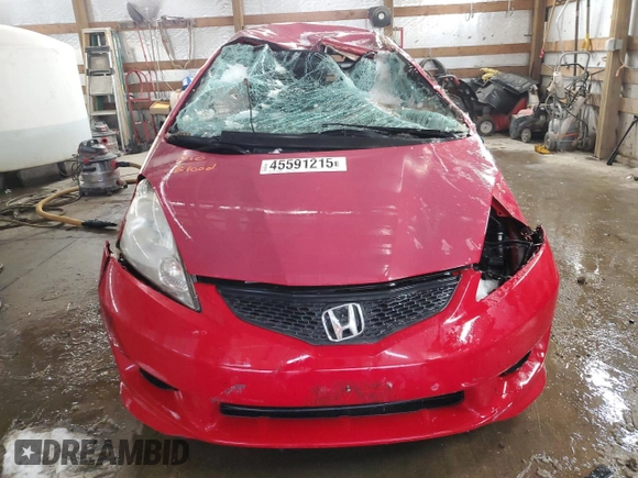 2009 Honda Fit Sport z VIN JHMGE88669S007350, wystawiony jako Copart lot #45591215 z przebiegiem Nie podano mil oraz Nie do naprawy • Non repairable. Historia ofert i sprzedaży dostępna na DreamBid. Obrazek 5.