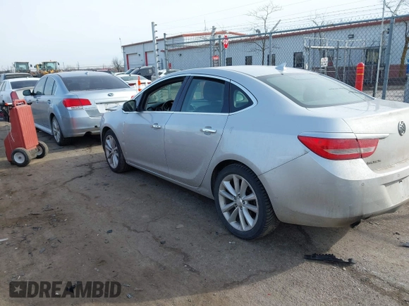 2012 Buick Verano Leather Group with VIN 1G4PS5SK4C4125497, listed as a IAAI auction lot 41461715 with 113,491 mi miles. Bid and sale history available at carsss.com. Image 3.