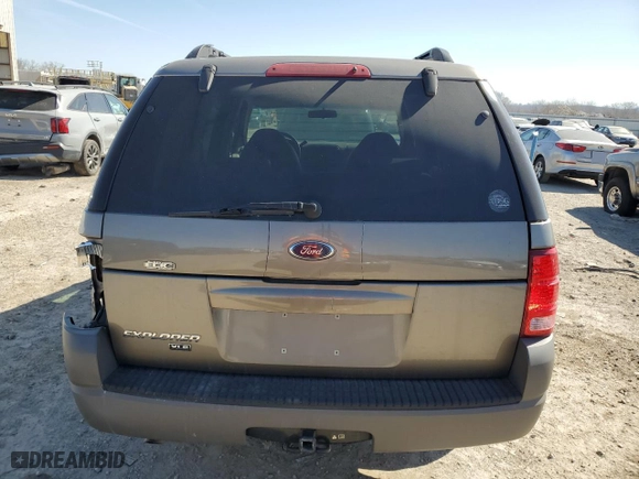 2002 Ford Explorer XLS with VIN 1FMZU72E32ZB26327, listed as a Copart auction lot 48539605 with 121,104 mi miles and Salvage Title. Bid and sale history available at carsss.com. Image 6.