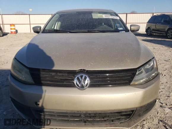 2013 Volkswagen Jetta Sedan SE with VIN 3VWDP7AJXDM293225, listed as a Copart auction lot 46577575 with 108,354 mi miles and Salvage Title. Bid and sale history available at carsss.com. Image 5.