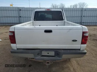 2002 Ford Ranger XLT Appearance with VIN 1FTYR44E32PA09484, listed as a Copart auction lot 49985195 with 76,667 mi miles and Salvage Title. Bid and sale history available at carsss.com. Image 6.