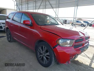 2013 Dodge Durango R/T z VIN 1C4SDHCT1DC520746, wystawiony jako IAAI lot #41590918 z przebiegiem 154 611 mil mil oraz . Historia ofert i sprzedaży dostępna na DreamBid. Obrazek 1.