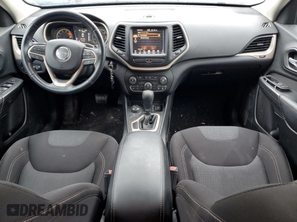 2017 Jeep Cherokee Latitude with VIN 1C4PJMCS8HW505261, listed as a Copart auction lot 60284375 with 37,744 mi miles and Salvage title. Bid and sale history available at DreamBid. Image 8.