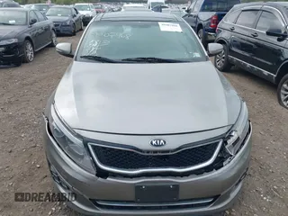 2015 Kia Optima SX Turbo with VIN 5XXGR4A68FG449822, listed as a IAAI auction lot 40480060 with 108,570 mi miles. Bid and sale history available at carsss.com. Image 12.