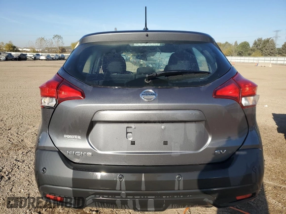 2020 Nissan Kicks SV with VIN 3N1CP5CV3LL550168, listed as a Copart auction lot 77074864 with 73,188 mi miles and Non Repairable. Bid and sale history available at DreamBid. Image 6.