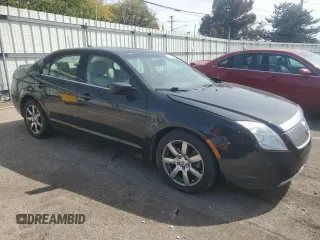 2010 Mercury Milan Premier with VIN 3MEHM0JA2AR628186, listed as a Copart auction lot 71458584 with 135,612 mi miles and Salvage Title. Bid and sale history available at carsss.com. Image 4.