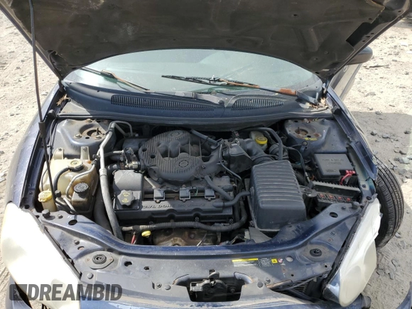 2005 Chrysler Sebring with VIN 1C3EL45R25N638552, listed as a Copart auction lot 53833645 with 160,009 mi miles and Salvage title. Bid and sale history available at DreamBid. Image 11.