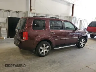2013 Honda Pilot Touring with VIN 5FNYF4H94DB019217, listed as a Copart auction lot 60746885 with 242,250 mi miles and Non repairable. Bid and sale history available at DreamBid. Image 3.
