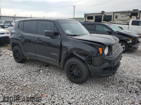 2018 Jeep Renegade Sport с VIN ZACCJBAH7JPH40618, выставлен на аукционе Copart как лот 55832695 с пробегом 34 869 миль миль и Списание • Salvage title. История ставок и продаж доступна на DreamBid. Изображение 4.