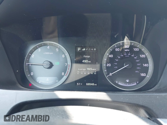 2015 Hyundai Sonata Sport with VIN 5NPE34AFXFH207028, listed as a IAAI auction lot 41930643 with 68,948 mi miles and . Bid and sale history available at DreamBid. Image 7.