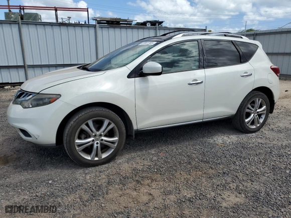 2011 Nissan Murano SL with VIN JN8AZ1MU3BW050604, listed as a Copart auction lot 47881985 with 134,719 mi miles and Clean Title. Bid and sale history available at carsss.com. Image 1.