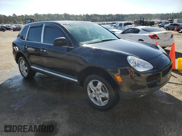 2004 Porsche Cayenne S with VIN WP1AB29P54LA69344, listed as a Copart auction lot 77030654 with 248,249 mi miles and Salvage Title. Bid and sale history available at carsss.com. Image 4.