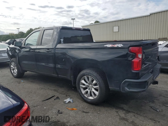 2019 Chevrolet Silverado 1500 Custom with VIN 1GCRYBEH2KZ401848, listed as a Copart auction lot 72706374 with Not Provided miles and Salvage Title. Bid and sale history available at DreamBid. Image 2.
