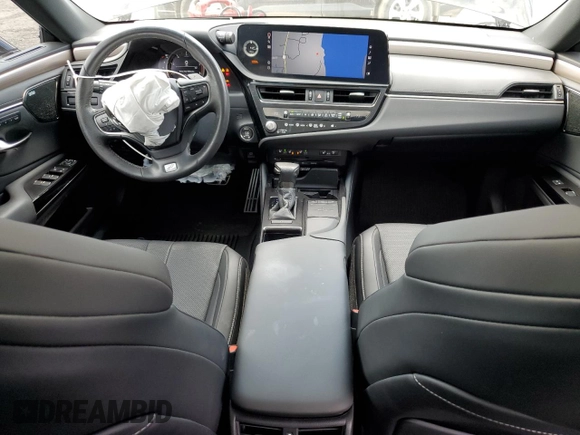 2022 Lexus ES 350 F Sport with VIN 58AGZ1B10NU132695, listed as a Copart auction lot 53422605 with 28,811 mi miles and Non repairable. Bid and sale history available at DreamBid. Image 8.