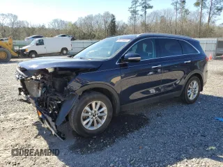 2020 Kia Sorento LX with VIN 5XYPG4A37LG671559, listed as a Copart auction lot 49225005 with 56,023 mi miles and Salvage Title. Bid and sale history available at carsss.com. Image 1.