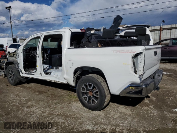 2018 Toyota Tundra 2WD SR5 with VIN 5TFEY5F18JX232852, listed as a Copart auction lot 48261275 with 88,532 mi miles and Salvage Title. Bid and sale history available at carsss.com. Image 2.