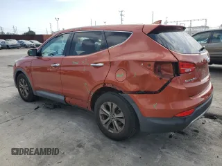 2014 Hyundai Santa Fe with VIN 5XYZU3LB4EG125059, listed as a Copart auction lot 54713465 with 79,601 mi miles and Salvage title. Bid and sale history available at DreamBid. Image 2.