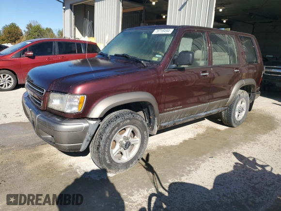 2000 Isuzu Trooper S with VIN JACDJ58X1Y7J18525, listed as a Copart auction lot 78718494 with 196,166 mi miles and Clean title. Bid and sale history available at DreamBid. Image 1.