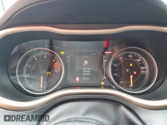 2016 Jeep Cherokee Altitude with VIN 1C4PJLCB7GW126213, listed as a Copart auction lot 75046974 with 0 mi miles and Salvage Title. Bid and sale history available at carsss.com. Image 9.