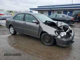 2006 Toyota Corolla CE with VIN 2T1BR32E06C635243, listed as a Copart auction lot 55231625 with 102,081 mi miles and Salvage Title. Bid and sale history available at DreamBid. Image 4.