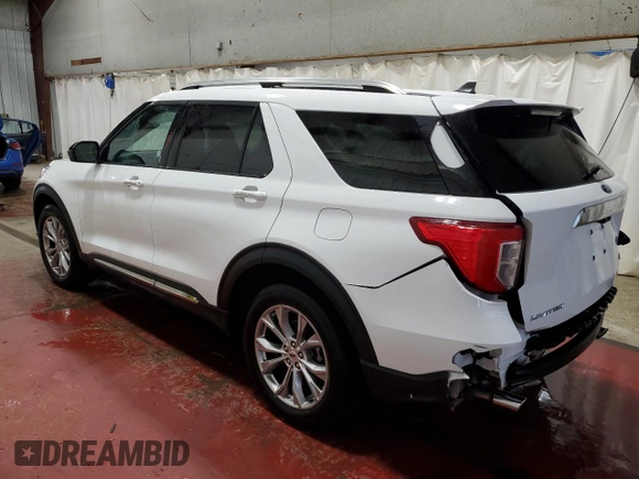 2024 Ford Explorer Limited with VIN 1FMSK8FH8RGA28269, listed as a Copart auction lot 50731695 with 35,332 mi miles and Clean Title. Bid and sale history available at carsss.com. Image 2.