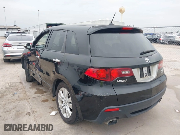 2010 Acura RDX with VIN 5J8TB2H29AA001038, listed as a IAAI auction lot 41235246 with 158,991 mi miles. Bid and sale history available at carsss.com. Image 3.