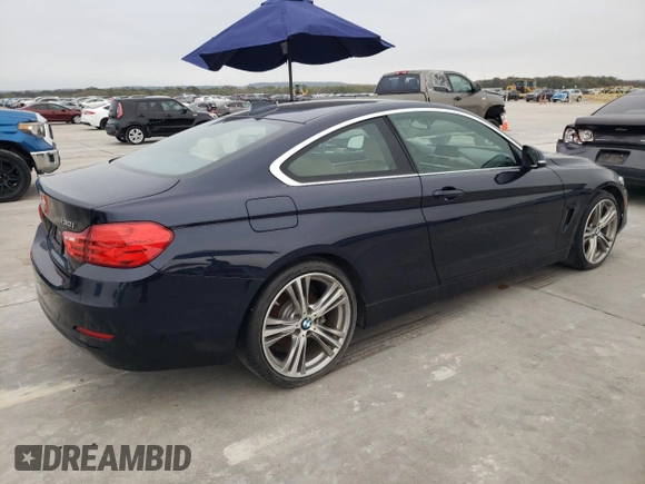 2017 BMW 4 Series 430i with VIN WBA4R7C52HK895575, listed as a Copart auction lot 79476264 with 57,288 mi miles and Clean Title. Bid and sale history available at DreamBid. Image 3.