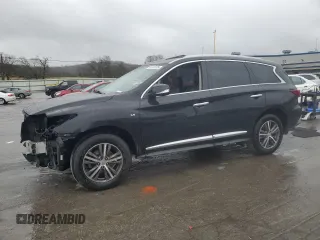 2019 Infiniti QX60 Luxe с VIN 5N1DL0MM3KC549128, выставлен на аукционе Copart как лот 46124105 с пробегом 93 715 миль миль и Списание • Salvage title. История ставок и продаж доступна на DreamBid. Изображение 1.