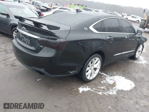2016 Chevrolet Impala LTZ with VIN 2G1145S36G9124571, listed as a IAAI auction lot 41495837 with 141,106 mi miles. Bid and sale history available at carsss.com. Image 4.