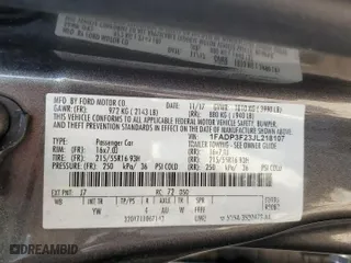 2018 Ford Focus SE with VIN 1FADP3F23JL218107, listed as a Copart auction lot 50221905 with 96,852 mi miles and Salvage Title. Bid and sale history available at carsss.com. Image 12.