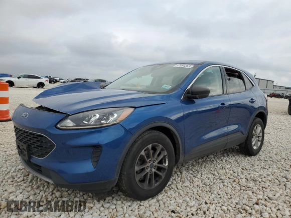 2022 Ford Escape SE with VIN 1FMCU9G60NUA69749, listed as a Copart auction lot 47491265 with 52,177 mi miles and Salvage Title. Bid and sale history available at carsss.com. Image 1.